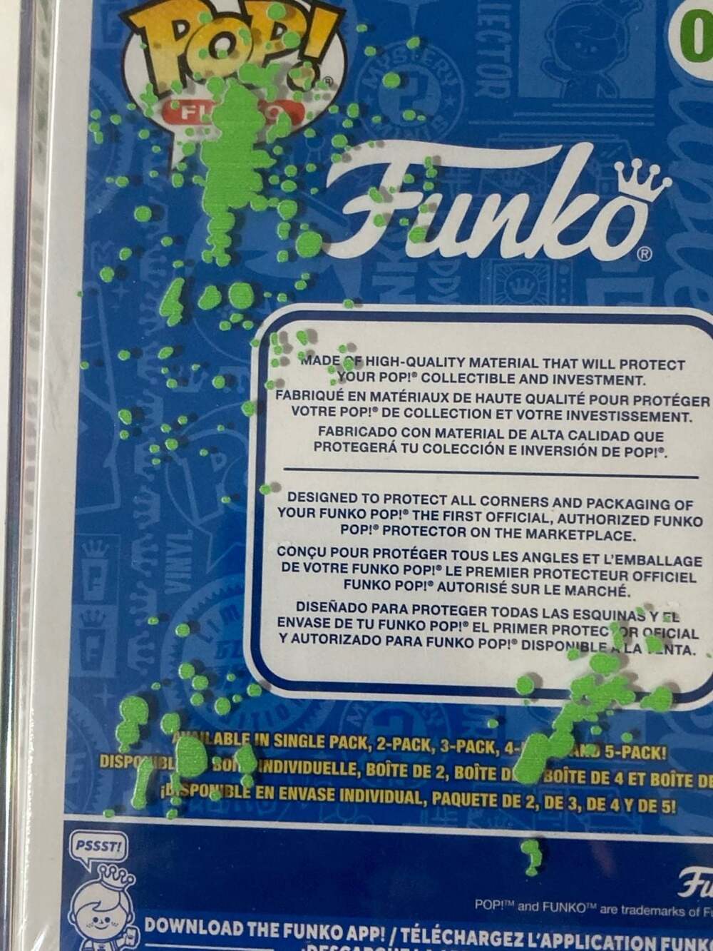 Funko Slime Pop! Protector Splatter Hard Stack Box Case - Picture 12 of 12